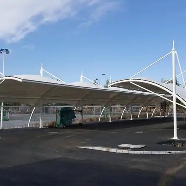 康平县膜结构电动车棚