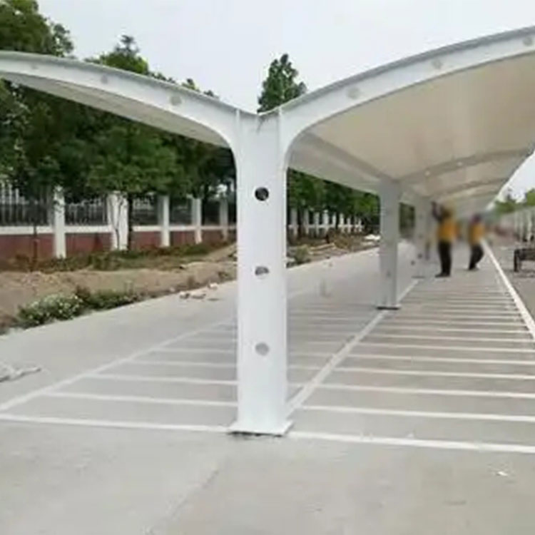 康平县膜结构电动车棚