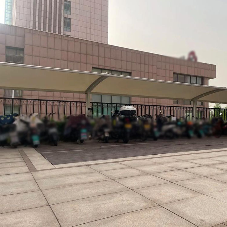 康平县膜结构电动车棚