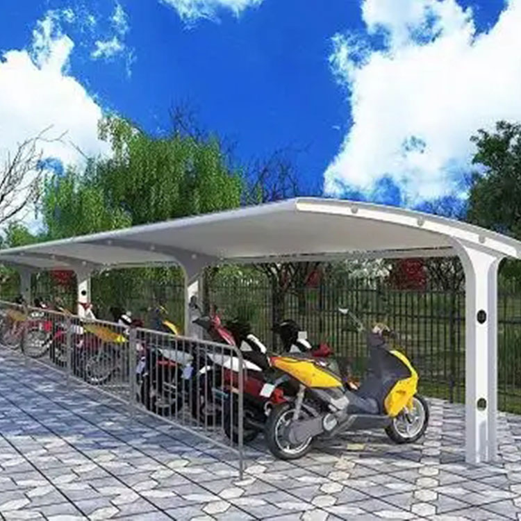 康平县膜结构电动车棚